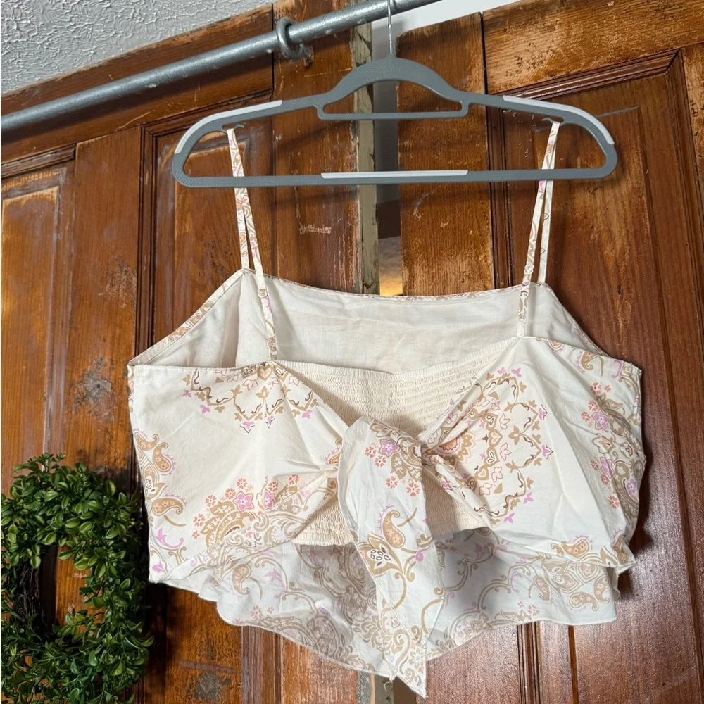 NWT American Eagle Outfitters Boho Bandana Top - Picture 2 of 6